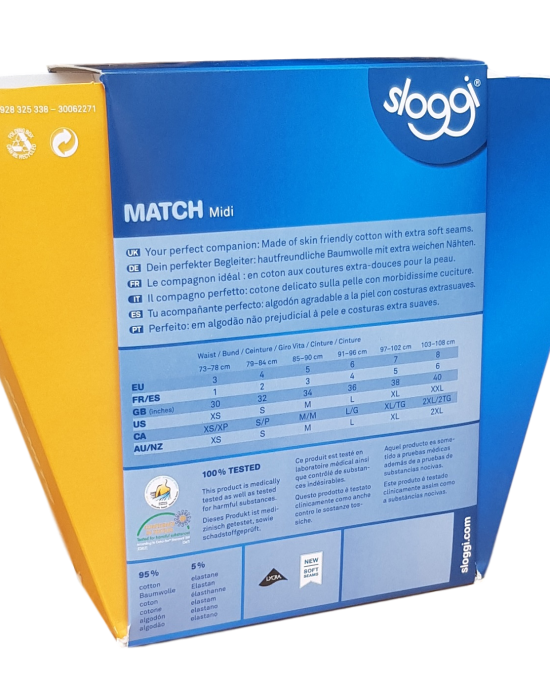 Sloggi  Match Midi Brief - 2 Pack