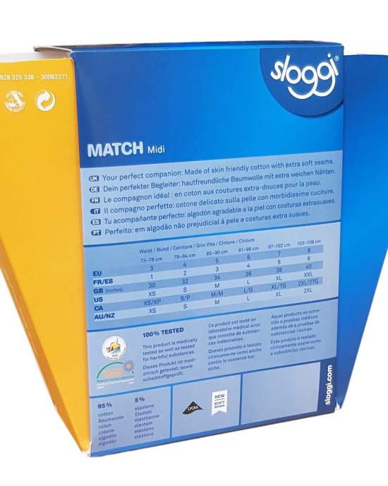 Sloggi Match Midi Brief - 2 Pack Sloggi Match Midi Brief - 2 Pack